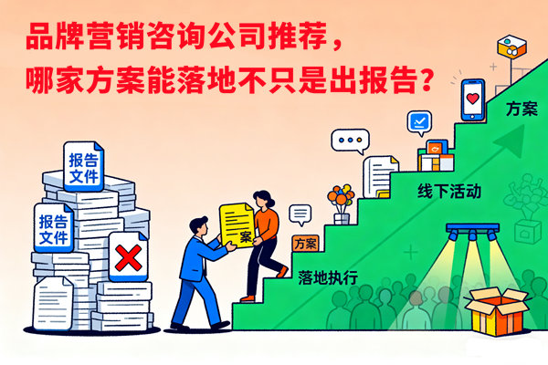 品牌營銷咨詢公司推薦，哪家方案能落地不只是出報告？