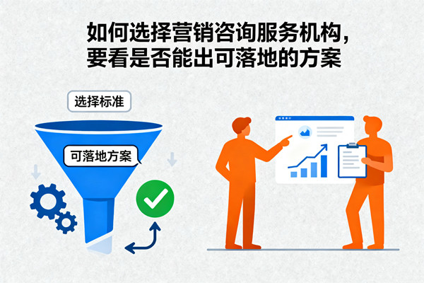 如何選擇營(yíng)銷咨詢服務(wù)機(jī)構(gòu)，要看是否能出可落地的方案