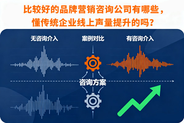 比較好的品牌營(yíng)銷(xiāo)咨詢公司有哪些，懂傳統(tǒng)企業(yè)線上聲量提升的嗎？